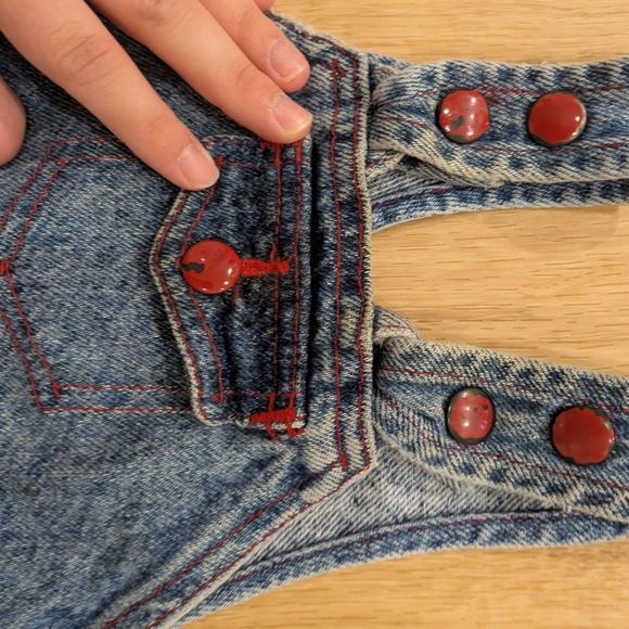 Vintage Lee Baby Overalls - Made In USA - Picture 4 of 5